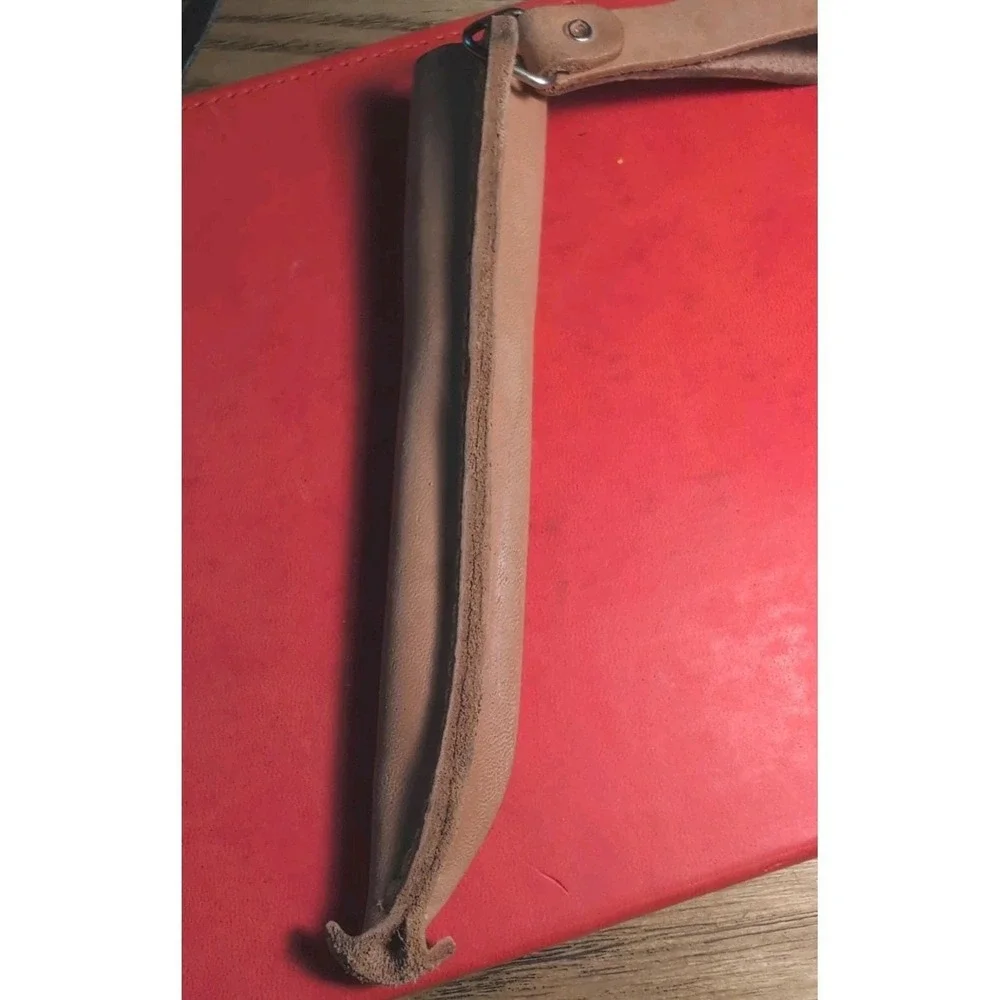 Vintage Rapala J. Marttiini Finland Fillet knife With Leather Sheath Signed 4in